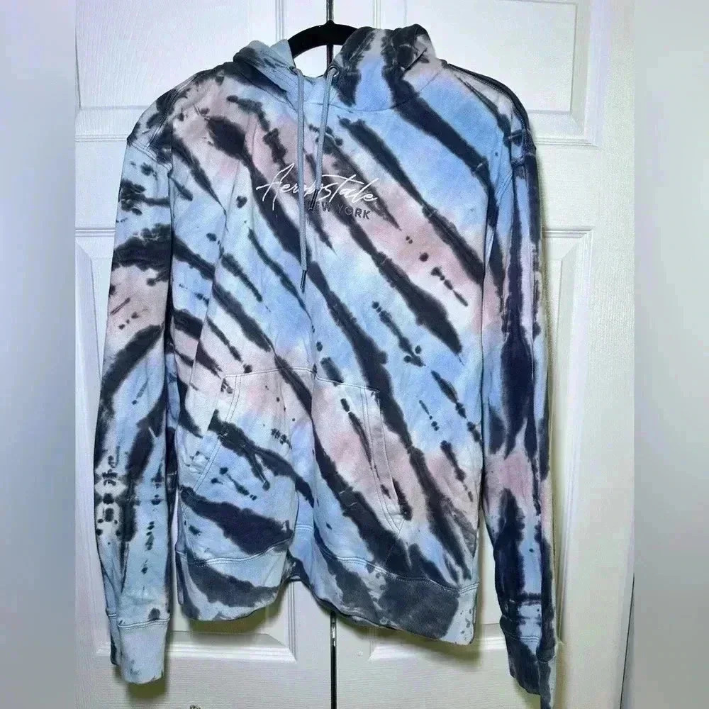 Men’s Aeropostale Tie-Dye Hoodie - Size L